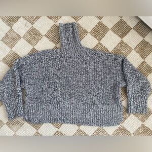 Madewell turtleneck sweater wide rib